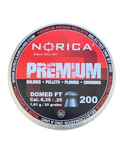 Chumbos Norica Domed FT Premium 6.35 - 25gr