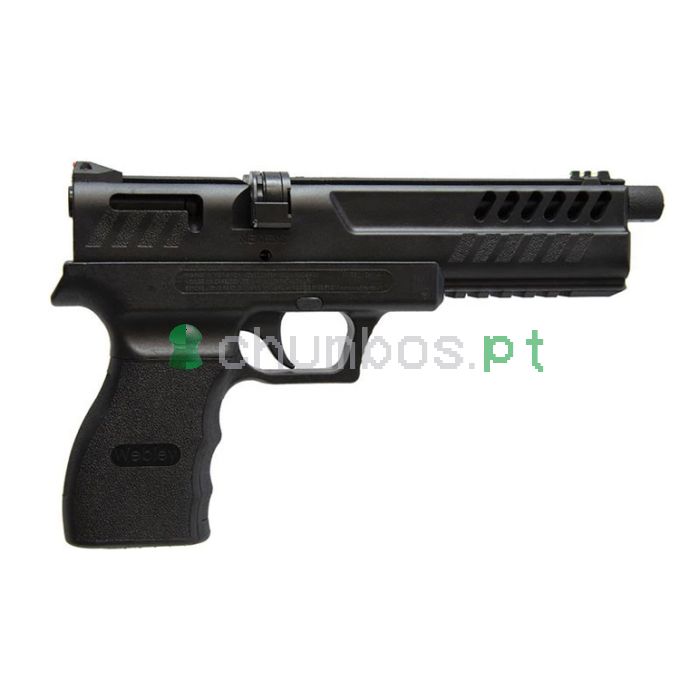 Pistola Aire Comprimido Red Target Polimero 5.5mm + Balines