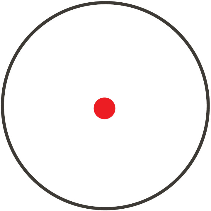 reticula punto rojo 5 moa